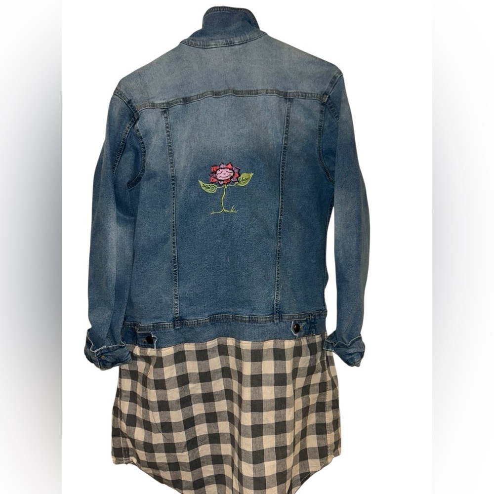 Upcycled Denim Duster